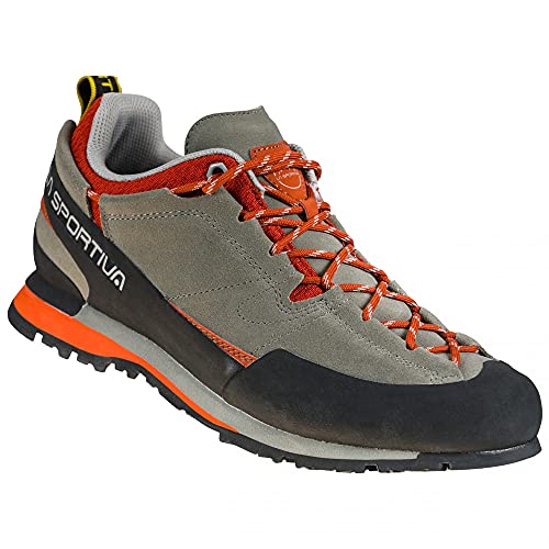 La Sportiva Boulder X Buty Mężczyźni, szary/pomarańczowy EU 43 2021 Buty podejściowe 838909313-43