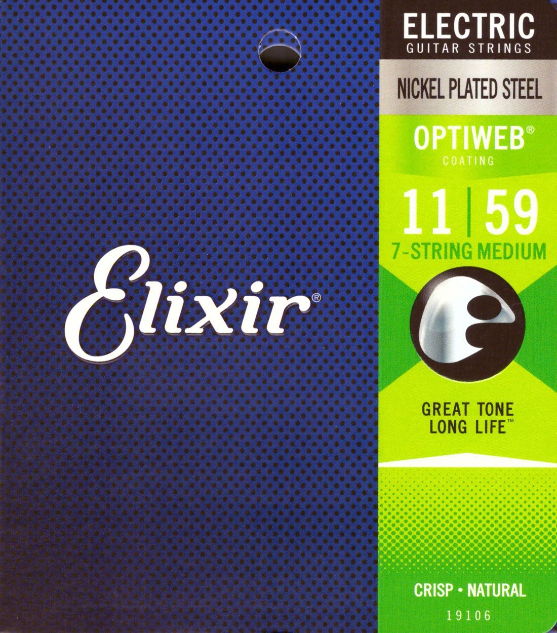 Elixir 19106 - struny do gitary elektrycznej ♦ 30 DNI NA ZWROT ♦ GWARANCJA DOOR-TO-DOOR ♦ SZYBKA WYSYŁKA