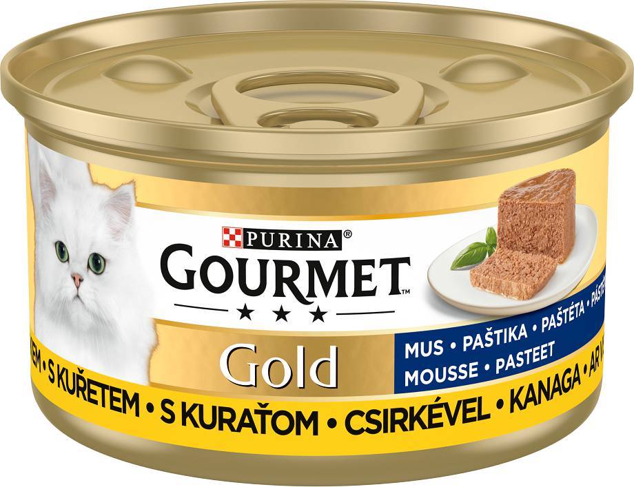 Purina Gourmet Gold mus z kurczakiem 85g