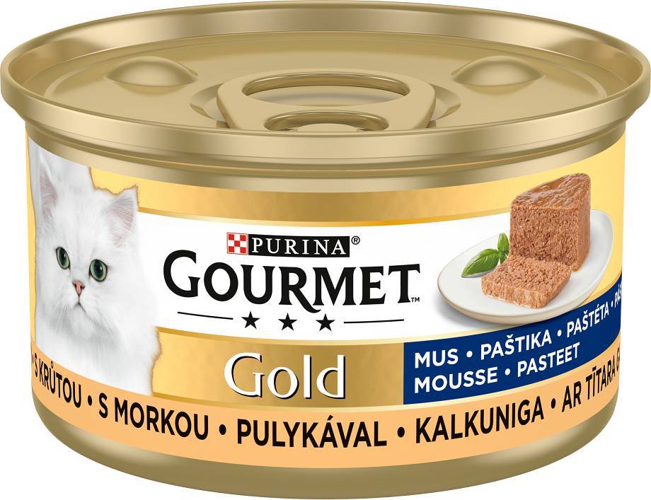 Purina Gourmet Gold mus z indykiem 85g