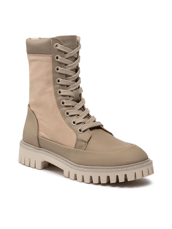 Tommy Hilfiger Trapery Th Casual Lace Up Boot FW0FW06549 Beżowy