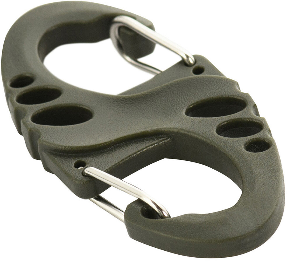 Karabińczyk M-Tac S-Hook plastikowy - Olive (MTC-SHKCRBNR-OD)