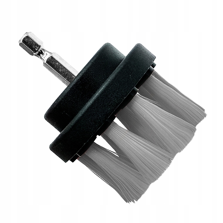 ADBL Leather Twister  szczotka na wkrętarkę do czyszczenia skóry, delikatne włosie 50mm
