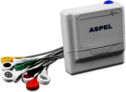Holter EKG AsPEKT 712 HLT 201 rejestrator zapisu elektrokardiogramu