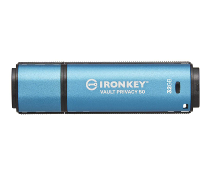 Kingston IronKey Vault Privacy 50 32GB USB 3.0 256bit AES Encrypted