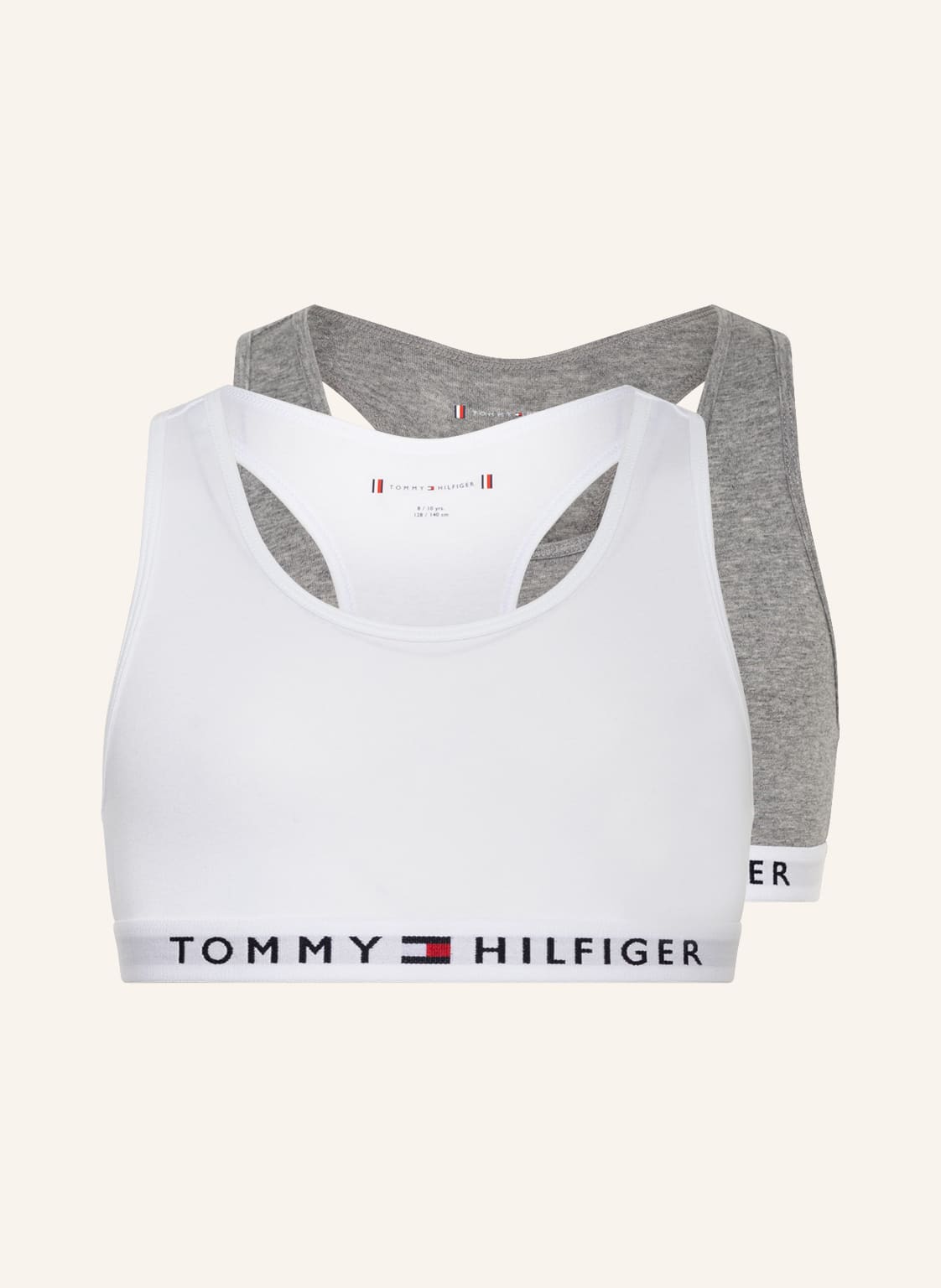 Tommy Hilfiger Biustonosz Bustier, 2 Szt. grau