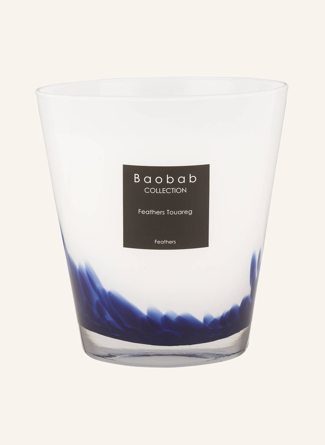 Baobab Collection Świeca Zapachowa Feathers Touareg blau