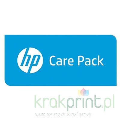 HP Gwarancja dodatkowa - drukarki Hewlett-Packard Usługa serwisowa e-CarePack 4y (U7A15E)