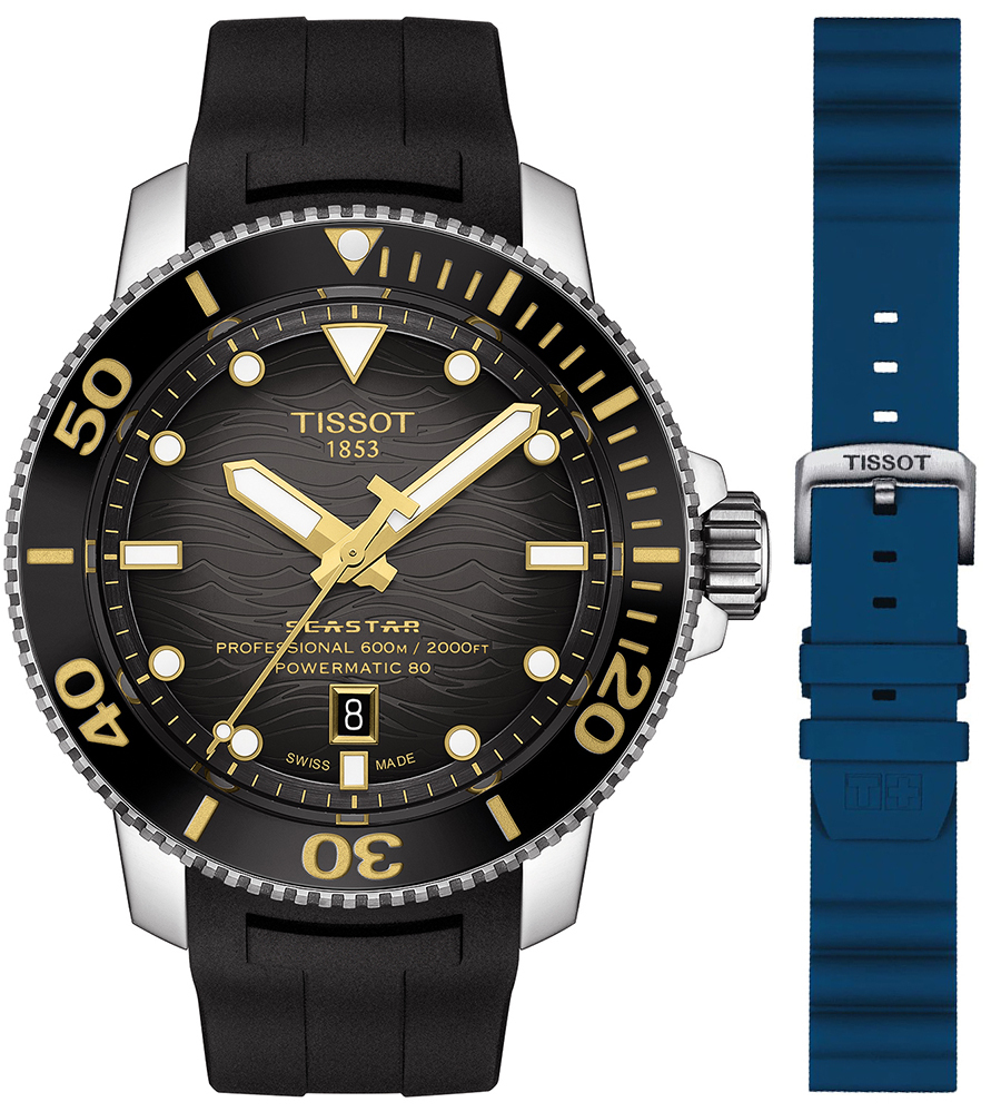 Zegarek Tissot T120.607.17.441.01+T852.047.175 SEASTAR 2000 PROFESSIONAL POWERMATIC 80