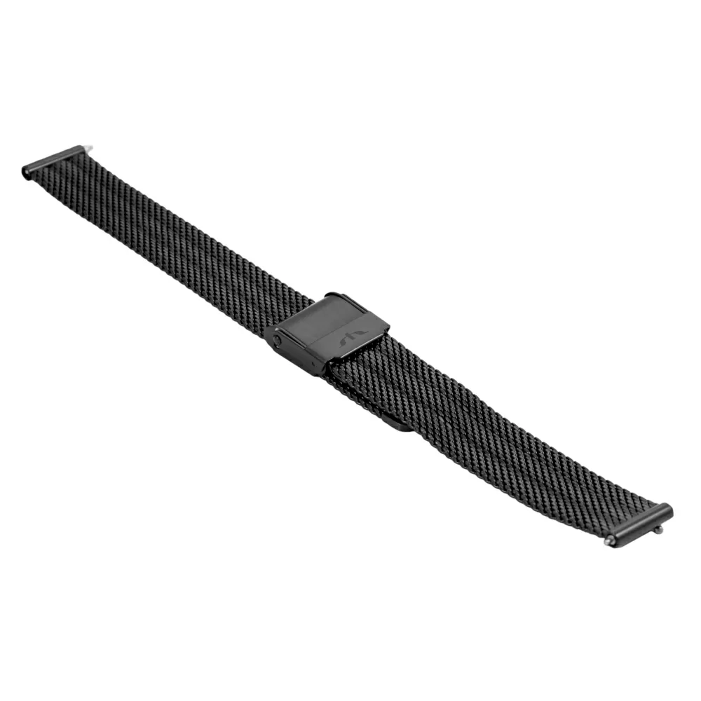 Bisset Bransoletka Mesh Czarna BR103/18 BLACK RATY | GRATIS WYSYŁKA | GRATIS ZWROT DO  1 ROKU | 100% ORYGINAŁ!!