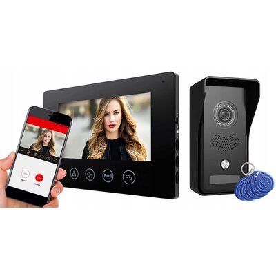 Wideodomofon EURA Gamma VDP-42A3B Czarny