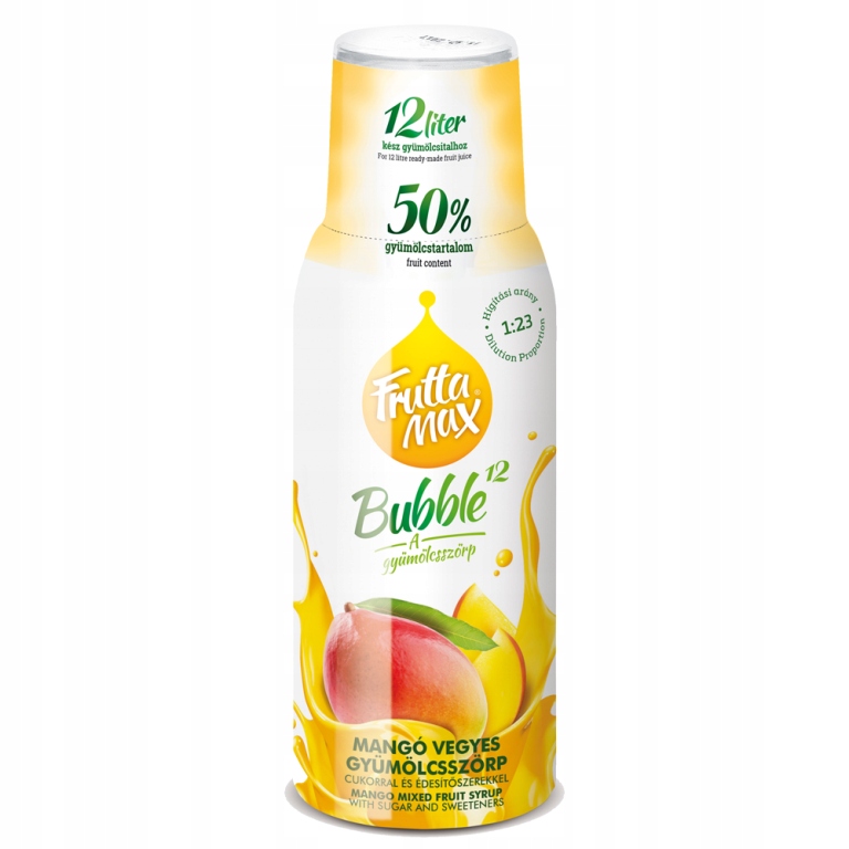 Syrop FruttaMax Mango 500ml na 12l