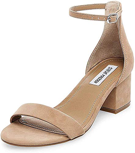 Steve Madden Sandały damskie Irenee, Nubuk opalony - 19 EU