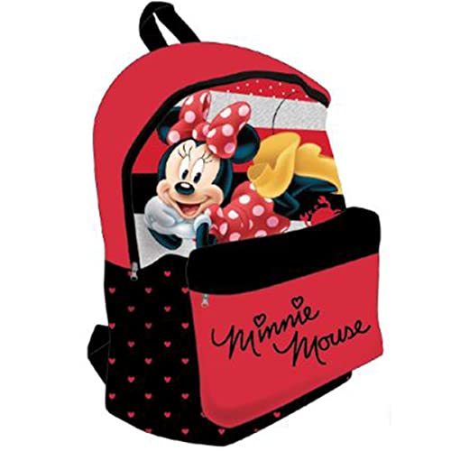Disney Dziewczyna, Plecak, Czerwony, Jeden rozmiar, Czerwona