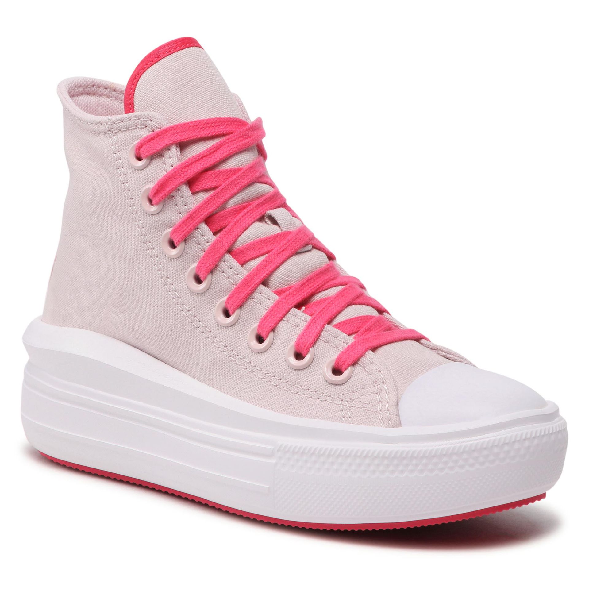 Trampki CONVERSE - Ctas Move Hi A00865C Barley Rose/Strawberry Jam