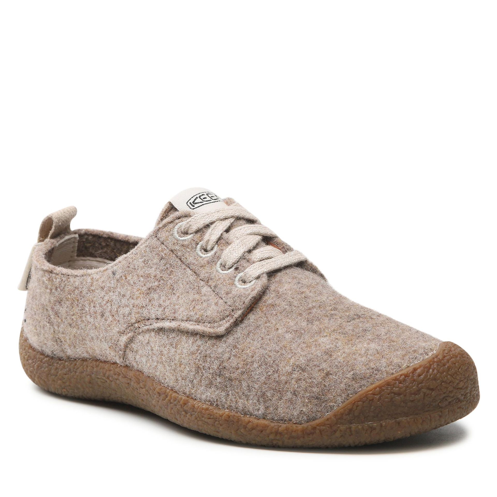 Półbuty KEEN - Mosey Derby 1026449 Taupe Felt/Birch