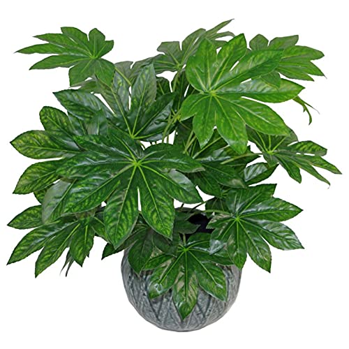 Leaf Design UK realistyczna duża sztuczna roślina liściasta z doniczką