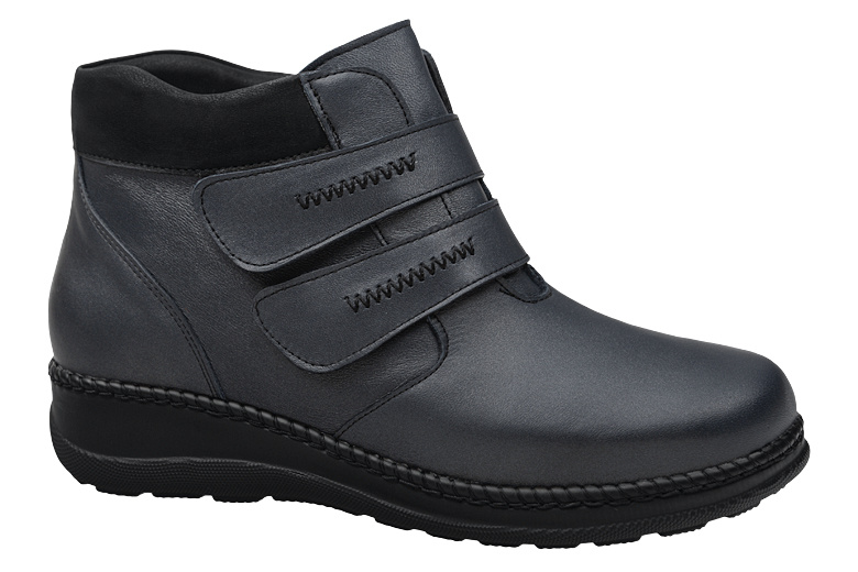 Botki AXEL Comfort 4379 Marine Gold H na 2-rzepy Kosela Medic 9379 na Haluksy