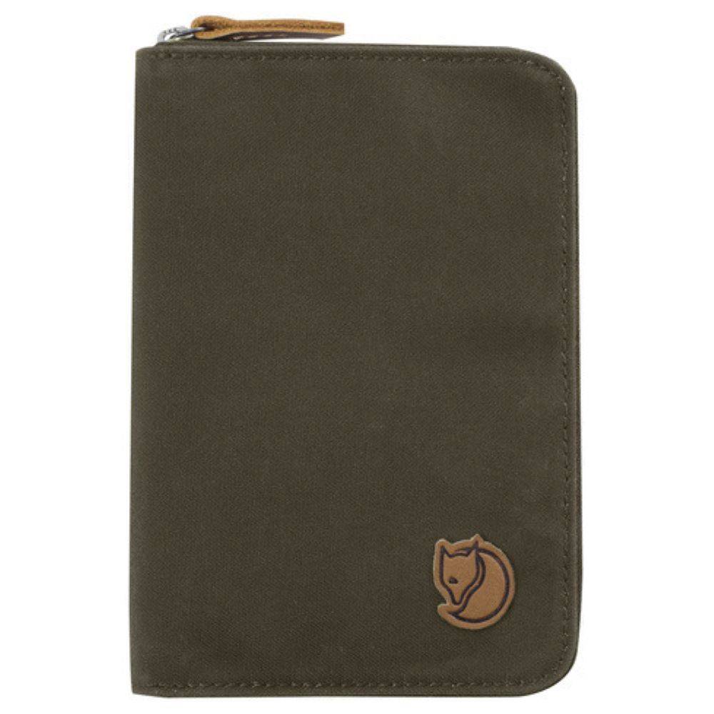 Paszportówka Fjallraven Passport Wallet - dark olive