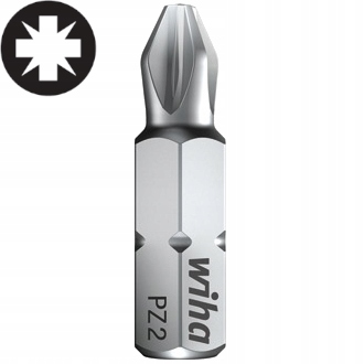 Wiha Bit Standard 25 mm Pozidriv 1/4 PZ2 70122225 01689 01689