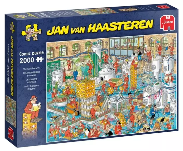 Puzzle 2000 Jan Van Haasteren Browar rzemieślniczy - Jumbo