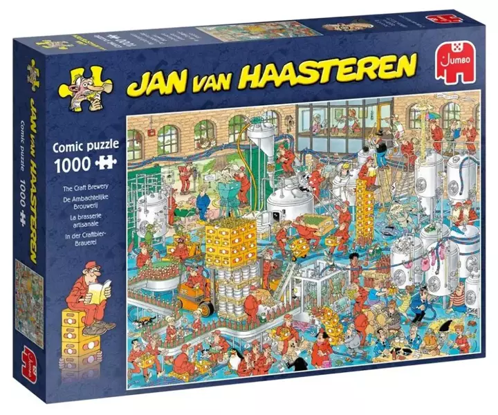 Puzzle 1000 Jan Van Haasteren Browar rzemieślniczy - Jumbo