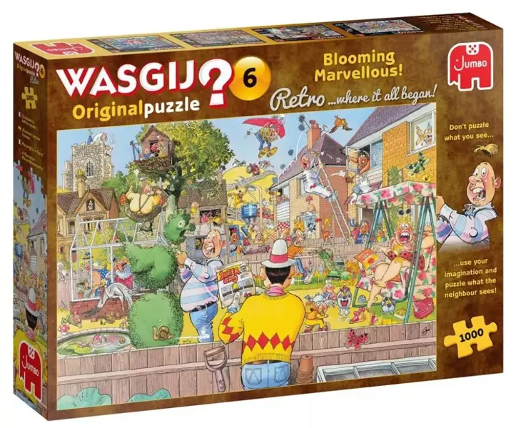 Puzzle 1000 Wasgij Original Cudowny ogród G3 - Jumbo