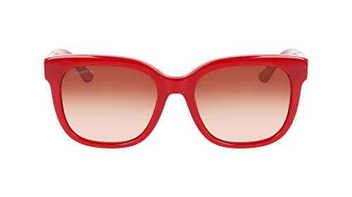 Lacoste damskie okulary przeciwsłoneczne, Opalin Burgundy, 55