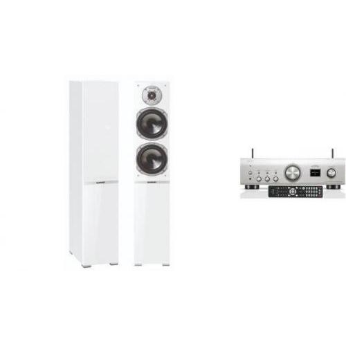 DENON PMA-900HNE S + QUADRAL ARGENTUM 570 białe