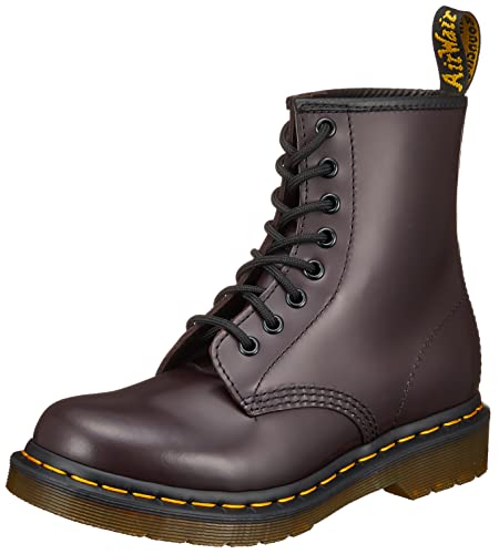 Dr. Martens, bovver botki mieszane, Burgundy, 36 EU