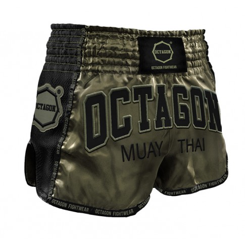 SPODENKI MUAY THAI OCTAGON GREEN EDYCJA 2022