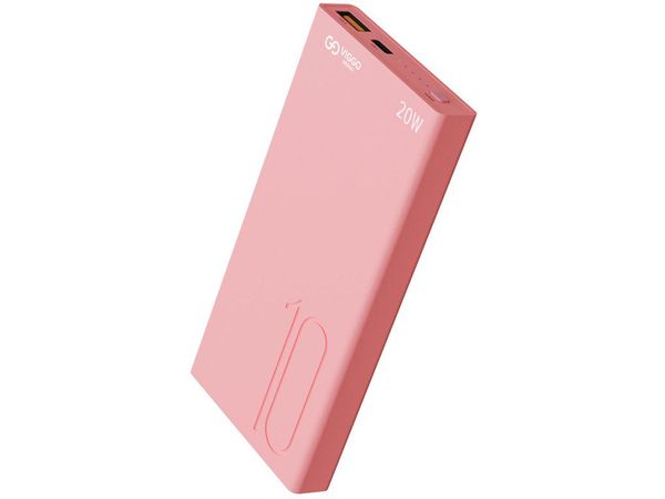VIGGO DESIGN 10000 mAh PD 20W różowy
