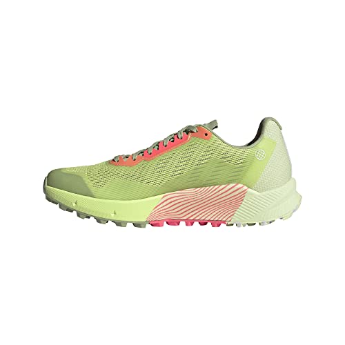 adidas Unisex Terrex Agravic Flow 2 GTX Trail buty do biegania, Wielokolorowa Limpul Turbo Ftwbla, 44 EU