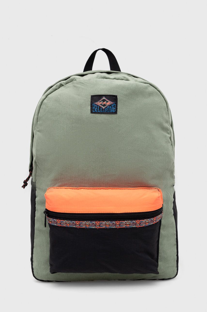 Billabong plecak męski kolor zielony duży wzorzysty
