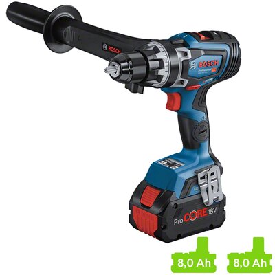 BOSCH Professional GSR 18V-150 C 06019J5005 2xLi-Ion