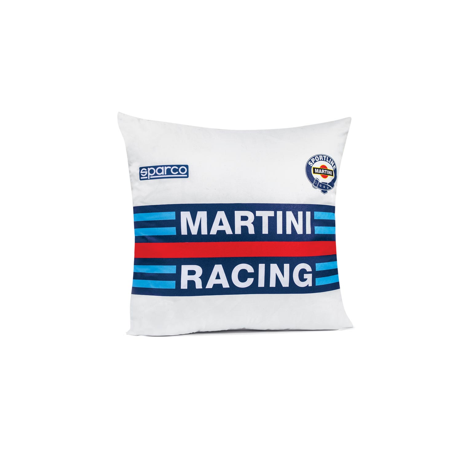 Poduszka dekoracyjna biała Sparco Martini Racing