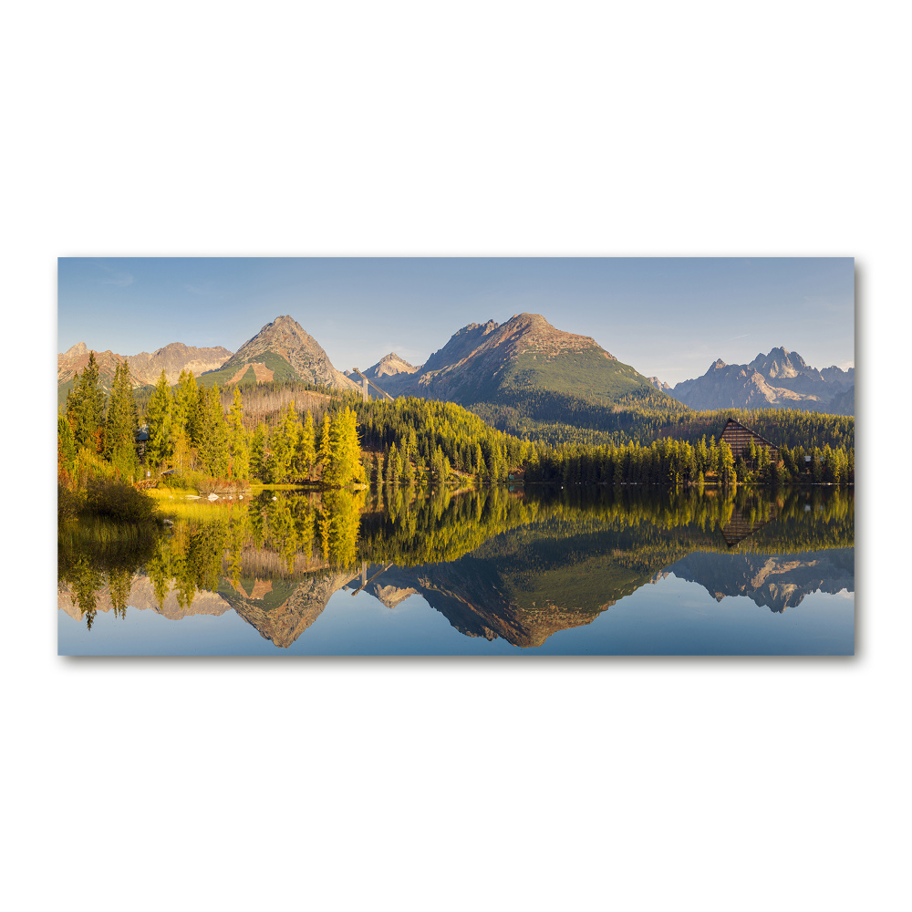 Foto obraz szkło hartowane Panorama Tatry