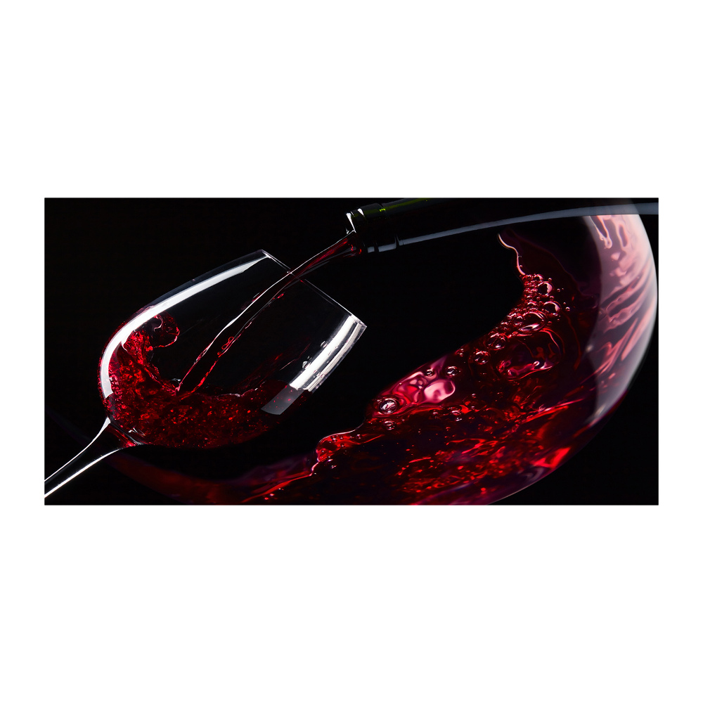 Foto-obraz szkło hartowane Czerwone wino