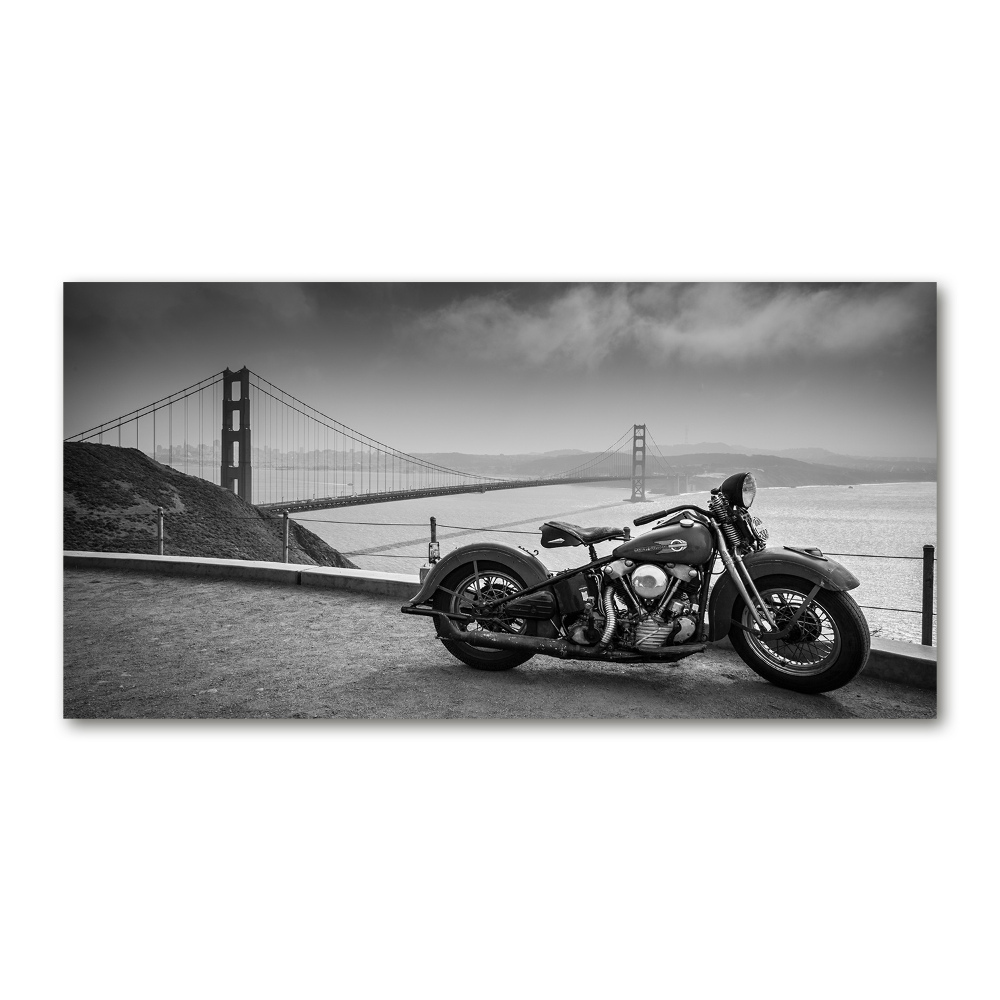 Foto obraz szkło hartowane Motocykl