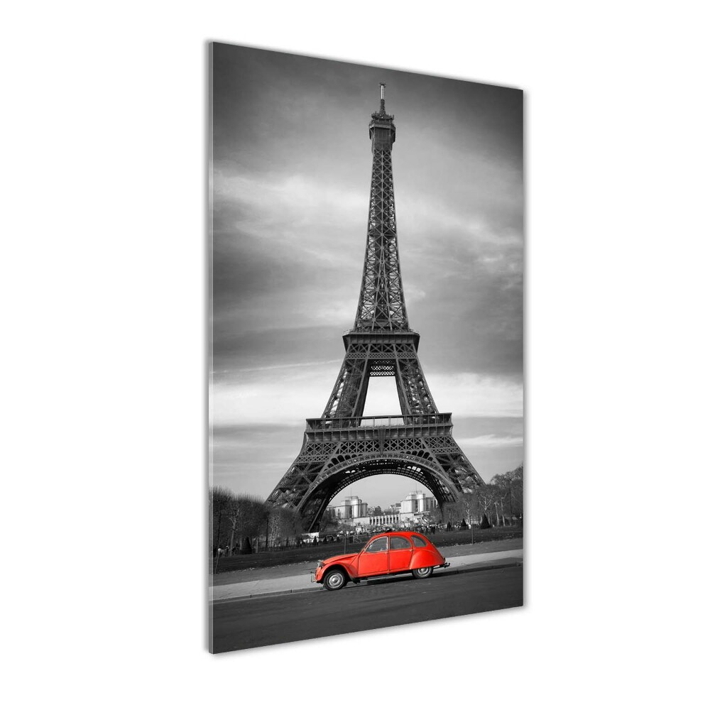 Foto obraz na szkle Wieża Eiffla Paryż