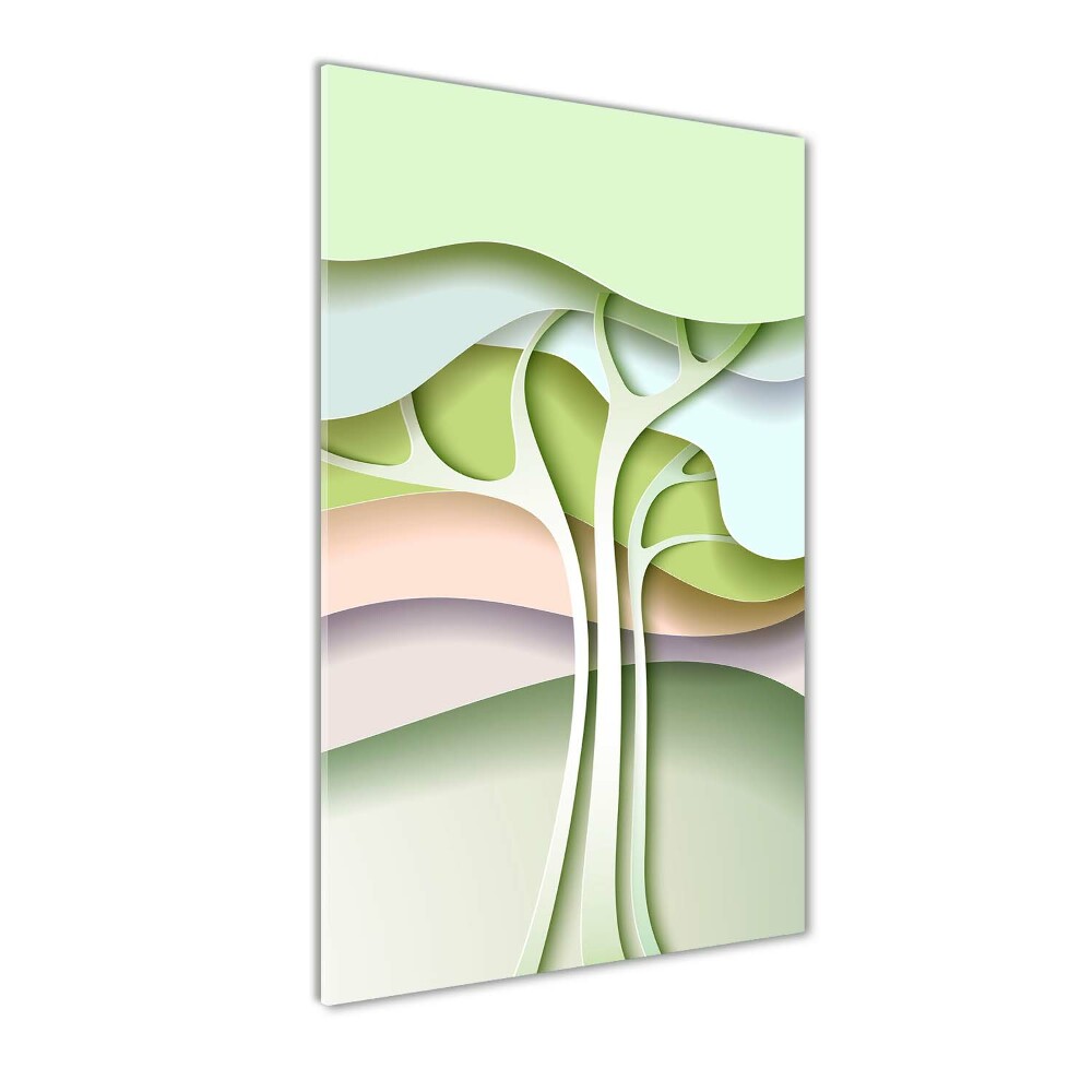 Foto obraz na szkle Abstrakcyjne drzewo