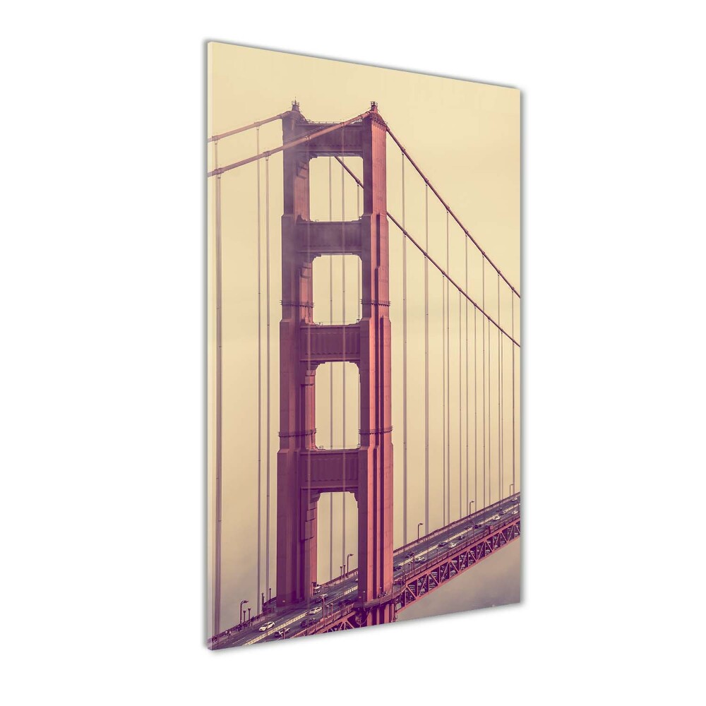 Foto obraz na szkle Most San Francisco