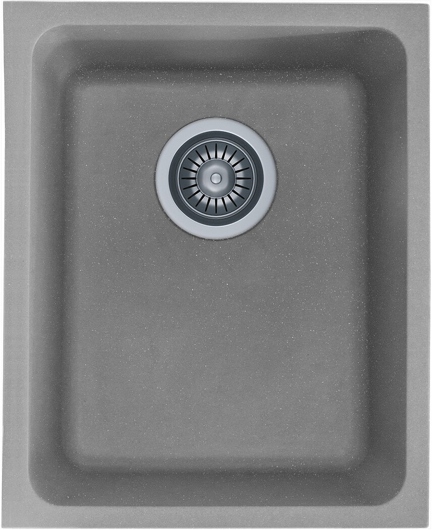 Zlewozmywak granitowy Kernau KGS U 45 1B Grey Metallic