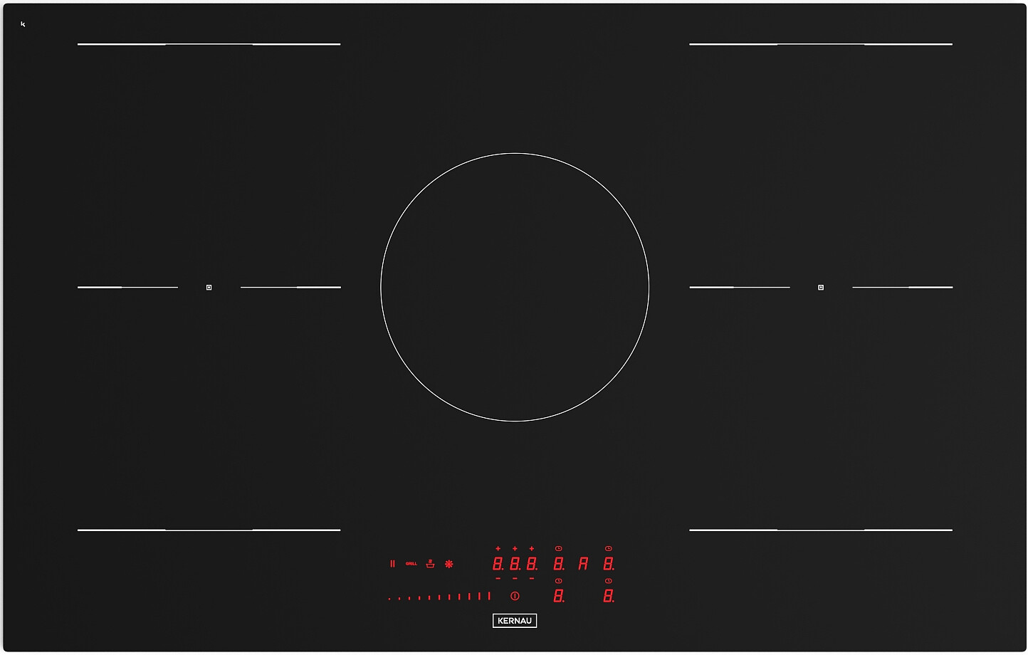 Kernau Kitchen Connect KIH 7534-5B BL