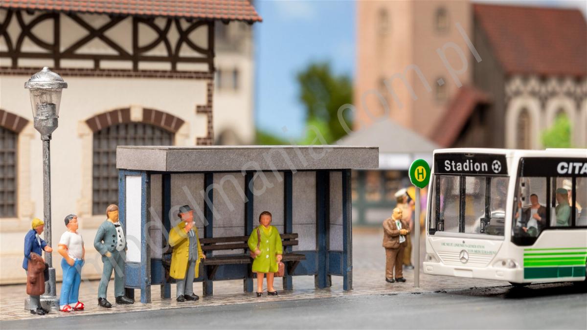 Przystanek autobusowy (6,8 cm x 2,8 cm) Noch 14390