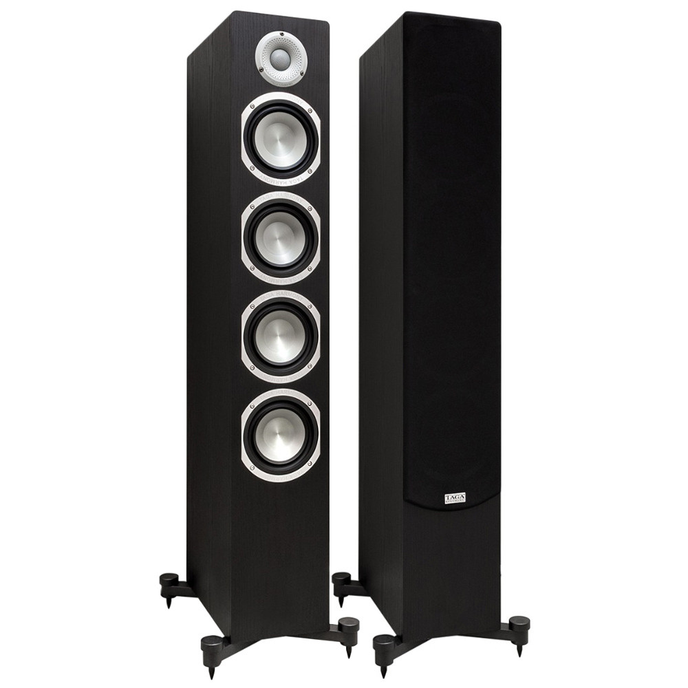 Taga Harmony Platinum F-90 SL V.2 - Kolumny podłogowe (para) Czarny