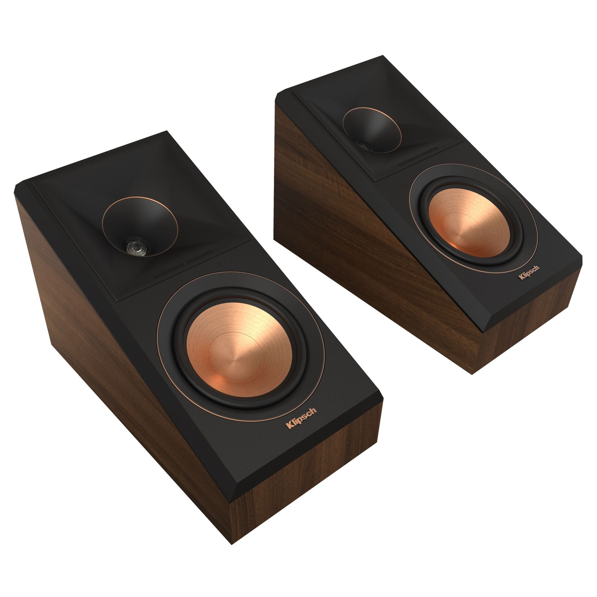 Klipsch RP-500SA II (RP500SAII) – Kolumny głośnikowe surround / moduły Dolby Atmos (para) Walnut
