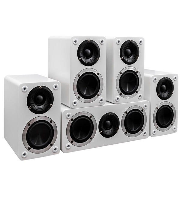 TAGA HARMONY TAGA Harmony inMove 5.0  zestaw kolumn do kina domowego : Kolor - Biały TG-INMOVE-MT-WHT