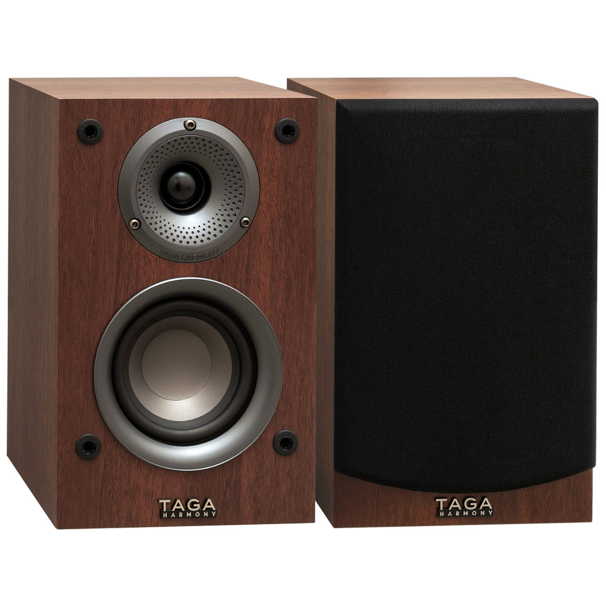 Taga Harmony TAV-S - Kolumny podstawkowe surround (para) Orzech