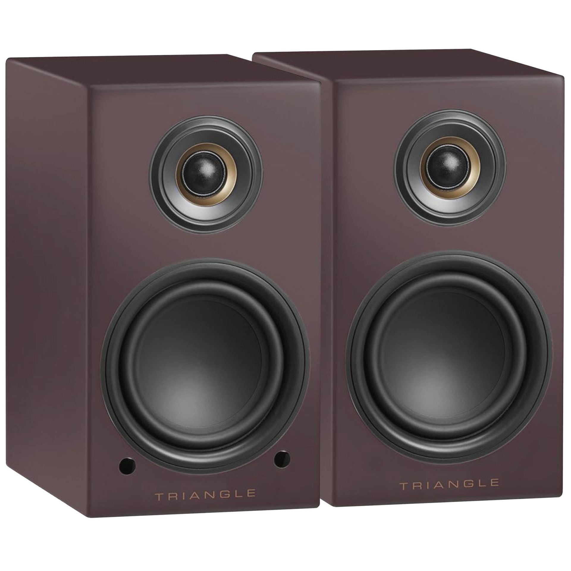 Triangle Elara Active LN01A - Kolumny aktywne podstawkowe z Bluetooth Eggplant